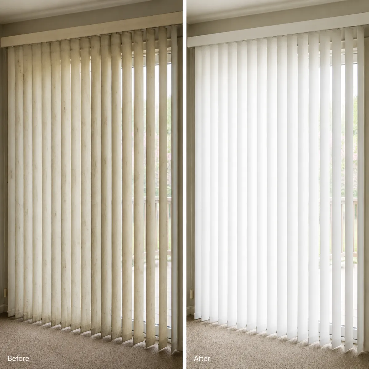 Blind Cleaning after