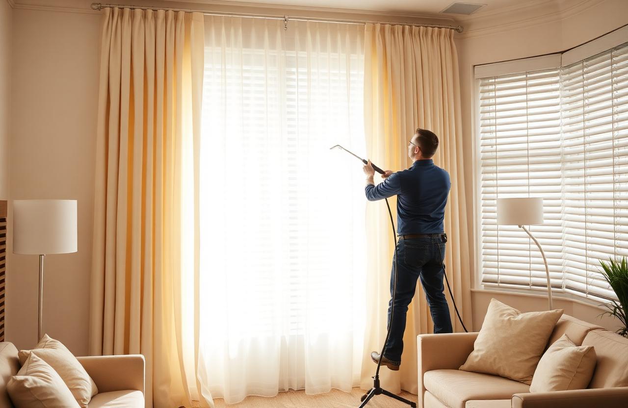 Curtain And Blind Cleaning in Melbourne