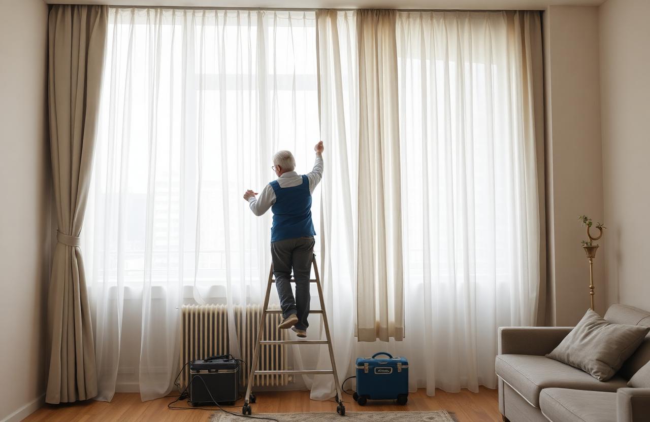 Onsite Curtain Cleaning in Melbourne